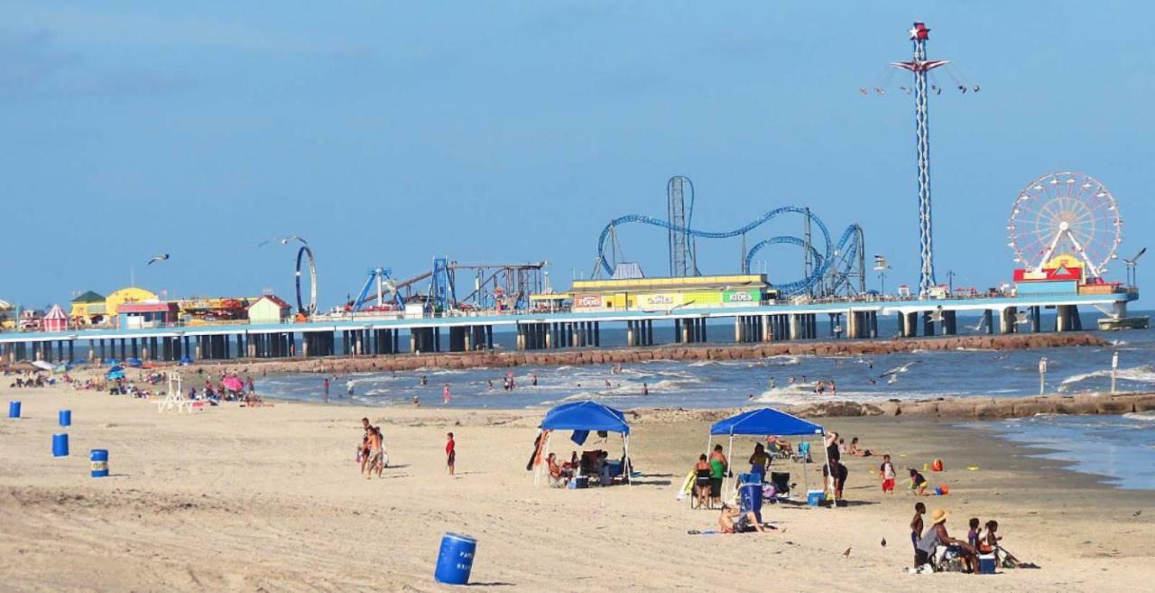 Cozy Value Beach Condo Galveston Kültér fotó